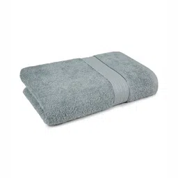 MYTRIDENT Grey Cotton 450 GSM Bath Towel-33