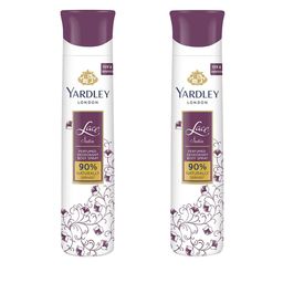 YARDLEY LONDON Women Set of 2 Lace Satin Perfumed Deodorant Body Sprays - 150 ml Each-61