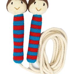 Happy Threads Handcrafted Amigurumi Skipping Rope - Blue-26