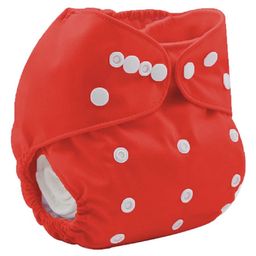 Sparkle Joy Washable & Reusable Cloth Diaper Pocket Without Inserts - Red-16