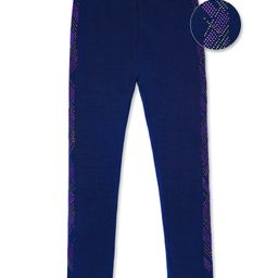 Nino Togs Stones Embellished Stretchable Leggings - Navy Blue-image-2