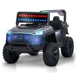 Baybee Rovera 4×4 Battery Operated Jeep for Kids, Ride on Toy Kids Car with RGB Windshield Light & Music | Baby Big Battery Car Toys for Kids | Electric Jeep Car for Kids (Grey)-image-6