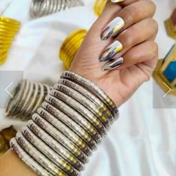 Grace Collections Silver-Plated Sterling Silver Artificial Beads Bracelet-image-61