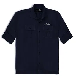 CAVIO Boys Comfort Spread Collar Solid Cotton Casual Shirt-image-84