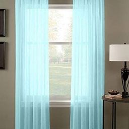 Dekor World Multicoloured Set of 2 Sheer Window Curtain-8