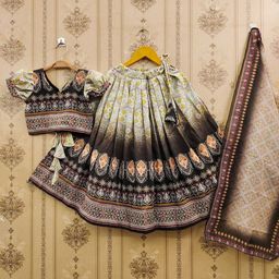 Helene Girls Embellished Ready to Wear Lehenga & Blouse With Dupatta-picture-19