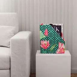 SEJ by Nisha Gupta Green Magazine Rack - Set of 1-image-96