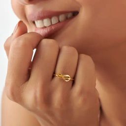 Kisna Diamond & Gold Jewellery 18k Pure Gold Infinia for Women-picture-23