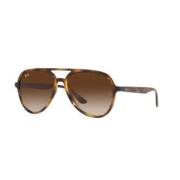 Ray-Ban Brown Gradient Pilot Unisex Sunglasses-image-93