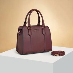 Forever Glam by Pantaloons Taupe  Medium Cross Body Bag-image-43