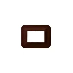 Anchor Roma Urban Hue 12 Module Oak Wood Polycarbonate Cover Plate with Base Frame, 66812OW-48