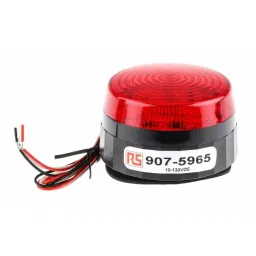 RS PRO Red Flashing Beacon 10-100 V DC Screw Mount LED Bulb IP67, 9075965-image-9