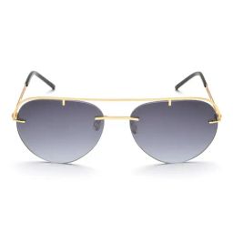 IDEE Grey Aviator UV Protection Unisex Sunglasses-image-93