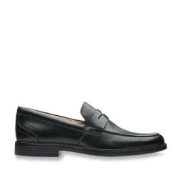 Clarks Men's Un Aldric Black Loafers-image-97