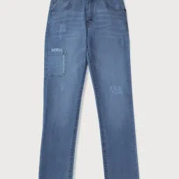 Gini & Jony Kids Blue Distressed Jeans-image-37