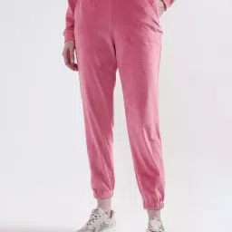 Elle Pink Regular Fit Mid Rise Sweat Pants-image-12