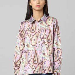 Only Purple Printed Shirt-image-95