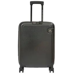 United Colors of Benetton Ryzen Black Solid Hard Cabin Trolley Bag - 55 Cms-picture-19