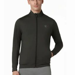 Van Heusen Green Regular Fit Jacket-picture-47