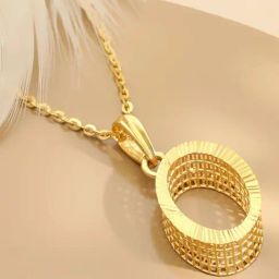 Malabar Gold and Diamonds 22k (916) BIS Hallmark Yellow Gold Pendant For Men-picture-33