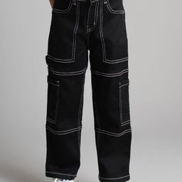 Ed-a-Mamma Girls Comfort Slash Knee Stretchable Jeans-picture-13