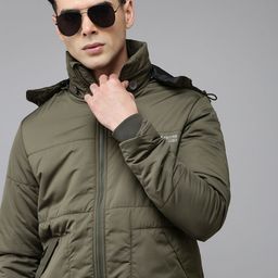 SPYKAR Padded Jacket with Detachable Hood-18