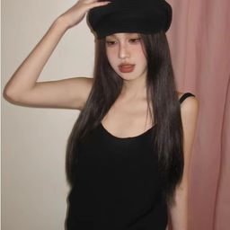 KPOP Shoulder Straps Sleeveless Top-image-25