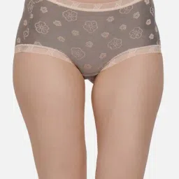 mod & shy Grey Printed Hipster Panty-image-32
