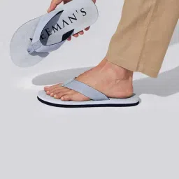 Neemans Men's Grey Flip Flops-image-80