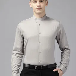 Blackberrys Printed Slim Fit Formal Shirt-image-25
