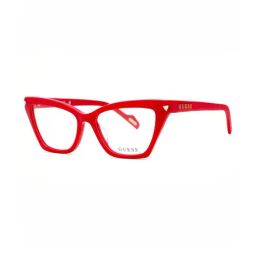 Guess GU5021752066FR Red Cat Eye Eyewear Frames for Women-image-3