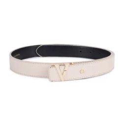 Van Heusen Beige Leather Waist Belt for Women-29