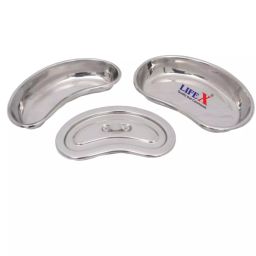 LIFEX Stainless Steel 304.8 mm (12 Inch) Economy Kidney Tray, SVKTE105-picture-21