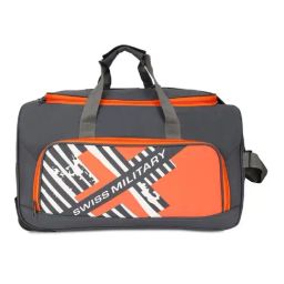 Swiss Military Unisex Grey Duffle Bag-image-40