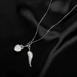 The Real Effect London 800 Sterling Silver Casual Chain Pendant for Women-image-53