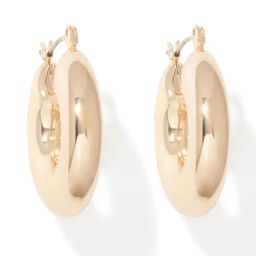 Forever New Taylee Thick Oval Hoop Earring for Women-image-88