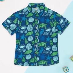 Pantaloons Junior Boys Navy Shirt-image-43