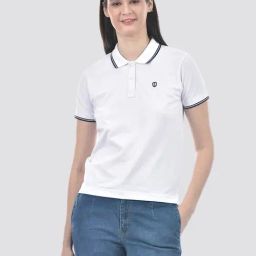 NUMERO UNO White Cotton Solid T-Shirt-picture-48