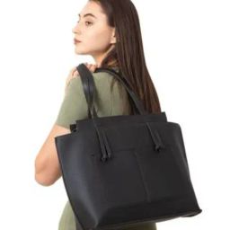 Yelloe Black Large Tote Bag-picture-14