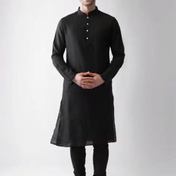 Kisah Multicolored Regular Fit Printed Kurta Set With Jacket-17