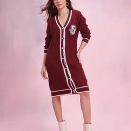 DressBerry Cable-Knit Dress-49