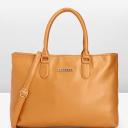 Caprese Solid Structured Handheld Bag-74