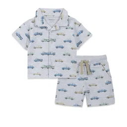 TRUENO White Pure Cotton Clothing Set-image-28