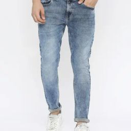 Spykar Light Blue  Slim Fit Jeans-image-40