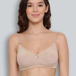 Lyra Tan Cotton Everyday Bra-12