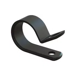 ESSENTRA COMPONENTS Cable Clips CABLE CLAMP, NYLON 6.6, BLACK, 6.4MM, N-4B-BK (Pack of 1000)-image-16