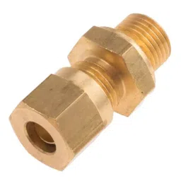 RS PRO In-Line Thermocouple Compression Fitting for Thermocouple 1/8 BSPP 6 mm Probe, 8399507-28