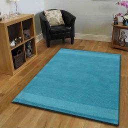 Presto Blue Wool Hand Tufted Carpet-picture-32