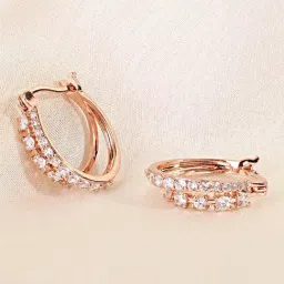 The Real Effect London 800 Silver Earrings for Women-picture-4