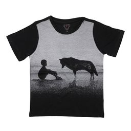 Wear Your Mind Boys Black & Grey Printed Round Neck T-shirt-image-59